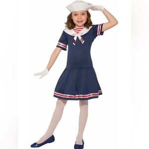 Forum Novelties Navy Blue Sailor Costume for Kids New Size: S (4-6yrs Old)